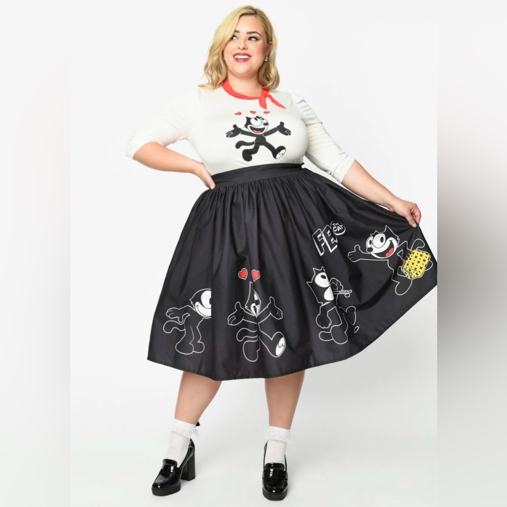 NWT Unique Vintage x Felix Skirt 1x